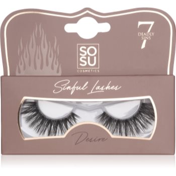 SOSU Cosmetics 7 Deadly Sins Lashes gene false - imagine 2